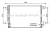 AVA QUALITY COOLING VW5330 Condenser, air conditioning